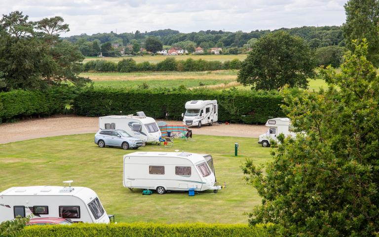 Fakenham Racecourse Caravan and Camping
